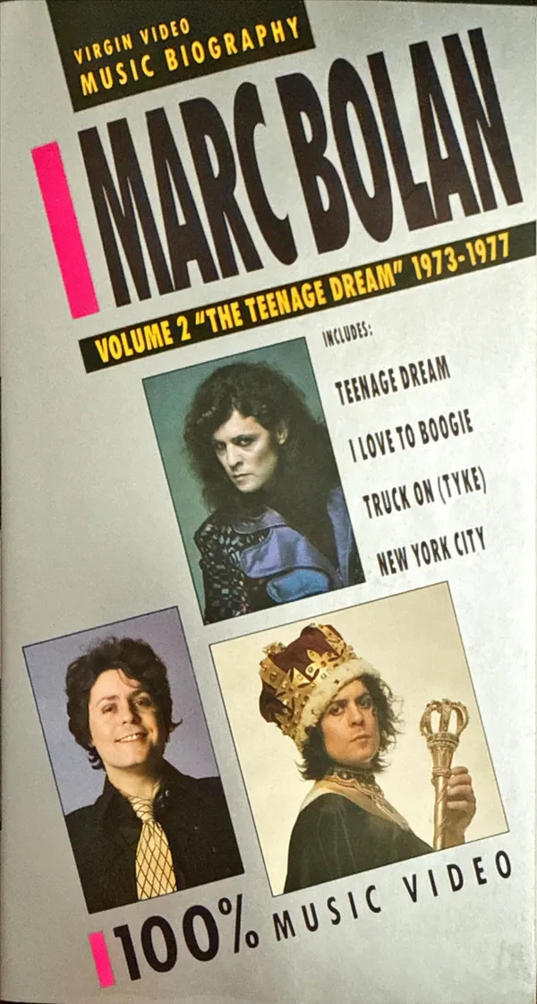 Virgin Video Music Biography - Marc Bolan Volume 2 "The Teenage Dream" 1973–1977