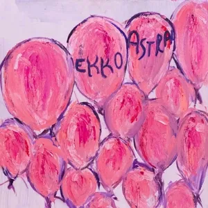 Pink Balloons (Blue Vinyl)