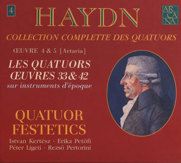 Complete Quatuors Oeuvre 33 & 42