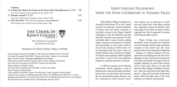 Early English Polyphony