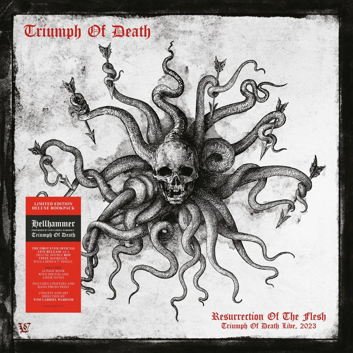 Resurrection Of The Flesh: Live (Limited Deluxe Bookpack) (Red Vinyl)