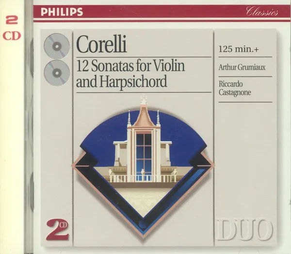 12 Sonatas For Violin & Harpsichord, Op. 5