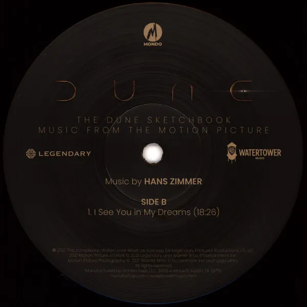 Dune (The Dune Sketchbook) (Music From The Motion Picture)