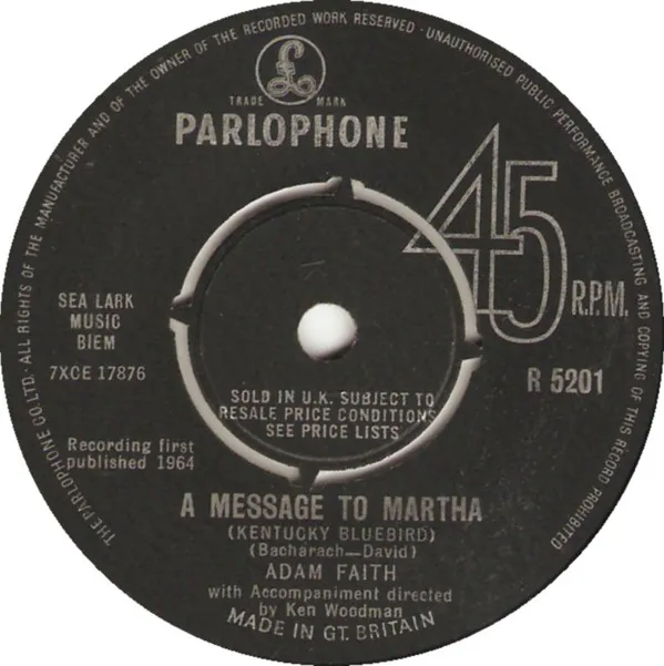A Message To Martha (Kentucky Bluebird)