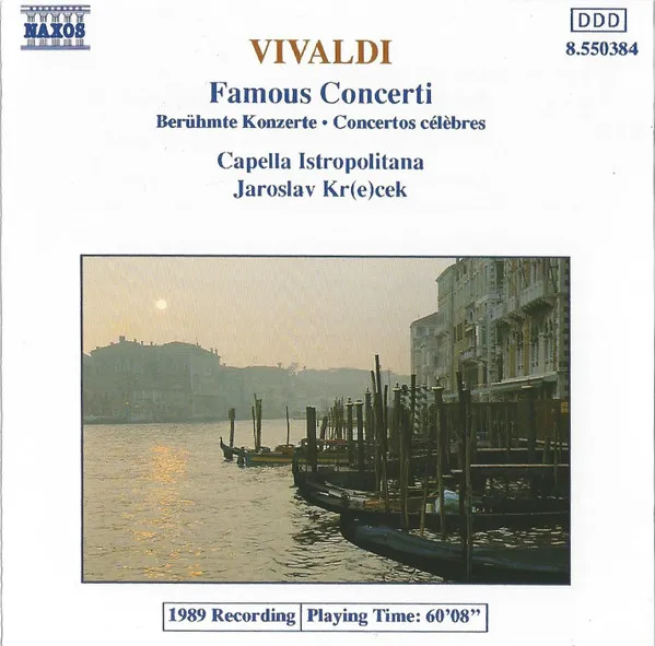 Famous Concerti (Berühmte Konzerte • Concertos Célèbres)