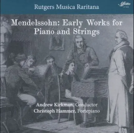 Early Works For Piano And Strings