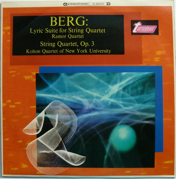 Lyric Suite  For String Quartet ; String Quartet, Op. 3
