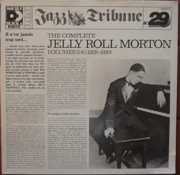 The Complete Jelly Roll Morton Volumes 5/6 (1929-1930)