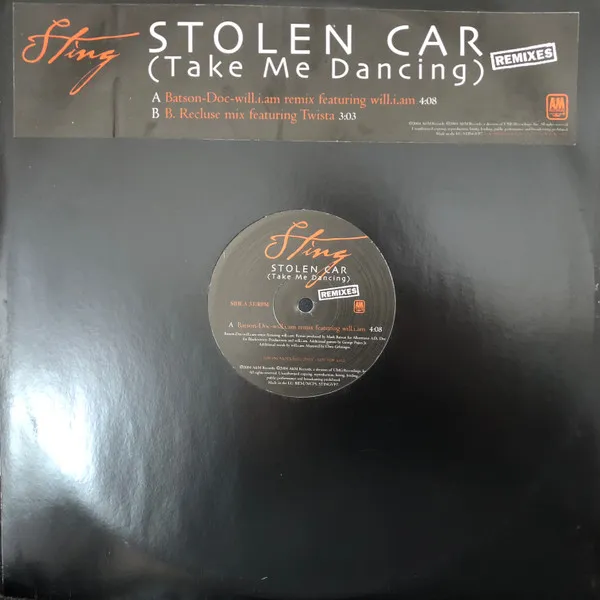 Stolen Car (Take Me Dancing) Remixes