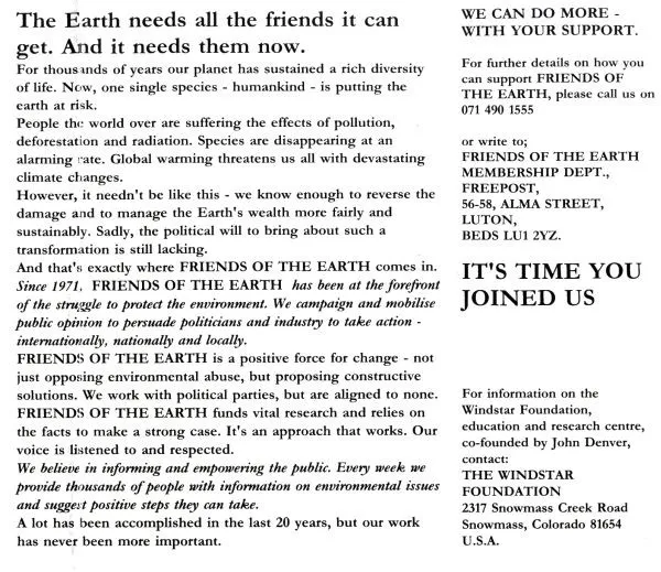 Earth Songs