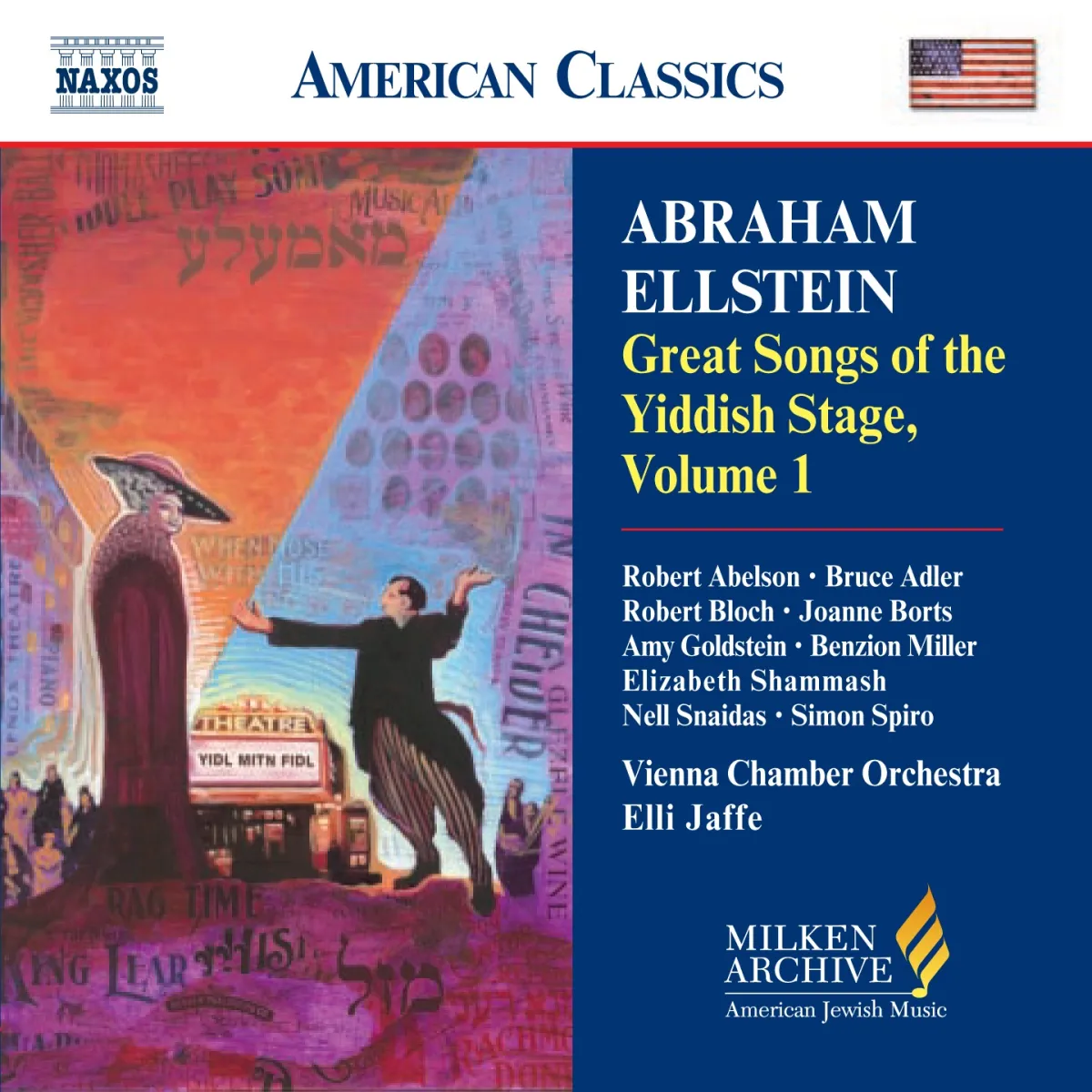 Great Songs Of The Yiddish Stage, Volume 1