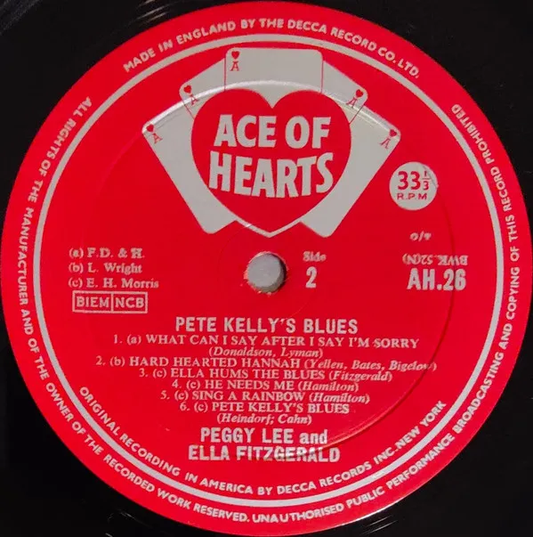 Songs From Pete Kelly's Blues