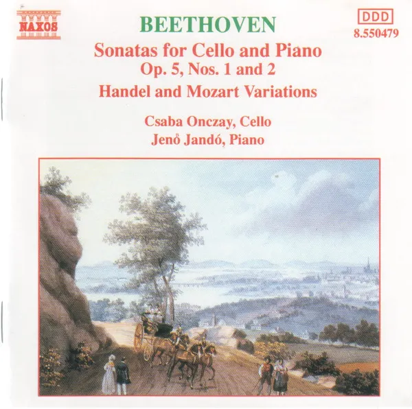 Sonatas For Cello And Piano Op. 5 Nos. 1 and 2  Handel And Mozart Variations