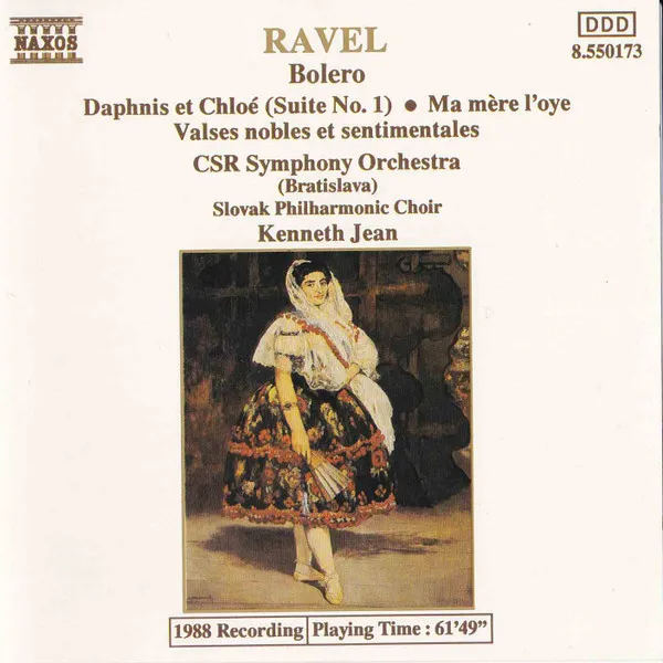 RAVEL Boléro  Daphnis Et Chloé (Suite No. 1) • Ma Mère L'oye • Valses Nobles Et Sentimentales