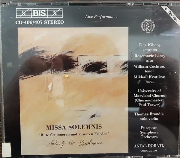 Missa Solemnis In D-Dur, Op. 123 (Live From The Berliner Philharmonie)