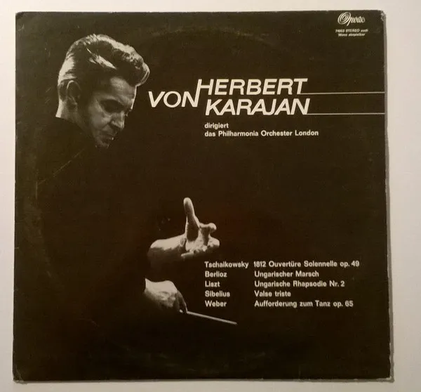 Herbert von Karajan Dirigiert Das Philharmonia Orchester London