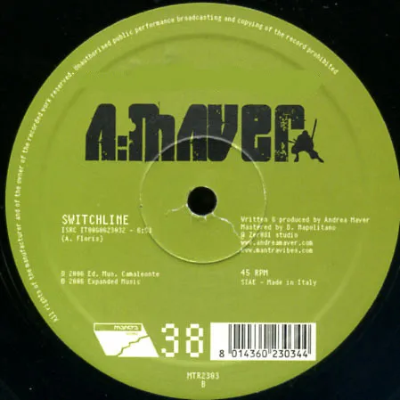 I Need A Beat, You Need A Bleep / Switchline