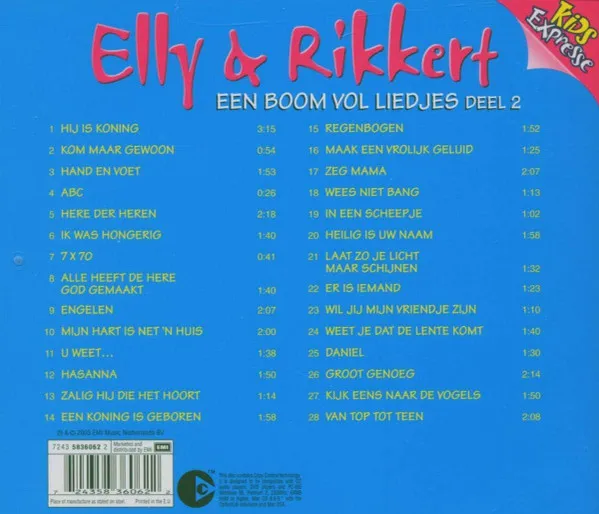 Een Boom Vol Liedjes Deel 2
