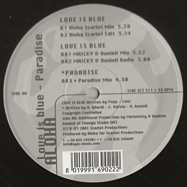 Love Is Blue / Paradise