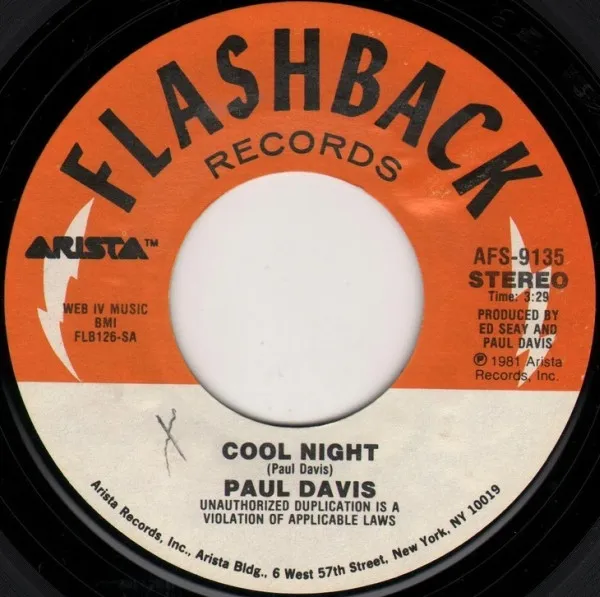 Cool Night / '65 Love Affair