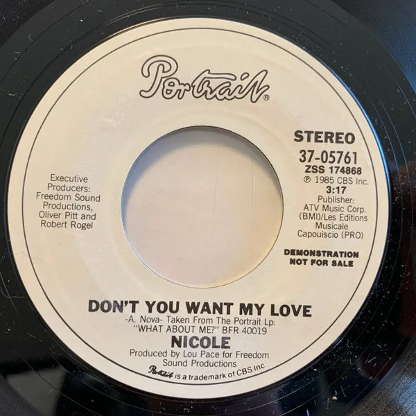 Don't You Want My Love