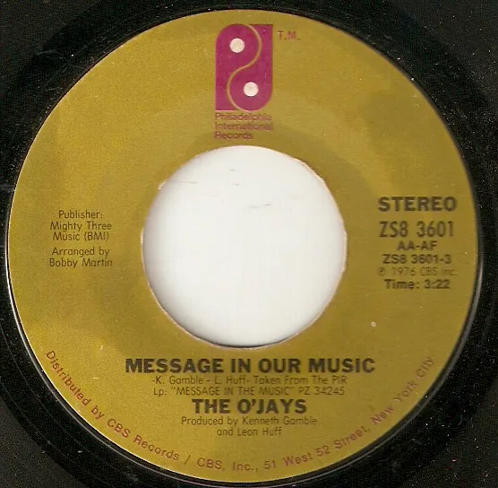 Message In Our Music