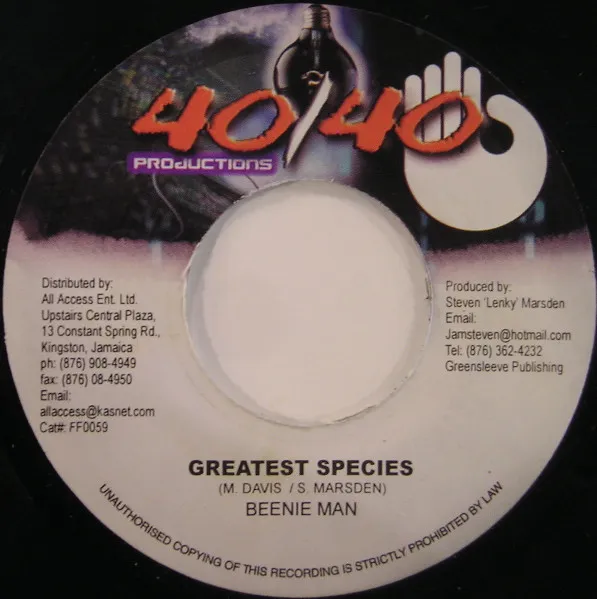 Greatest Species