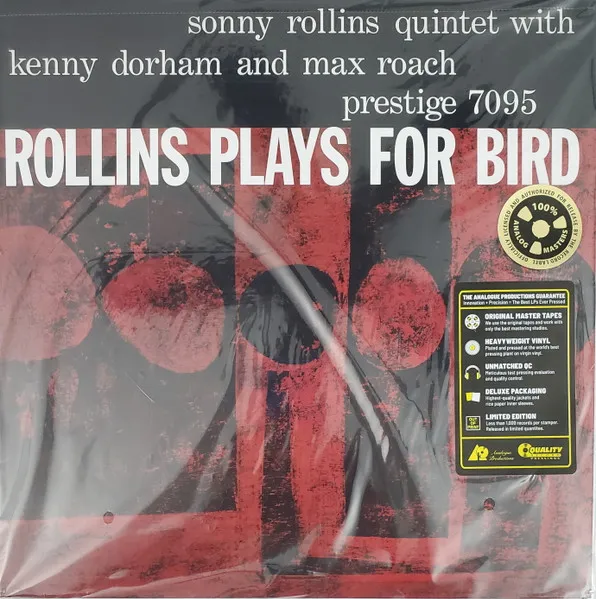 Rollins Plays For Bird (180g) (mono)