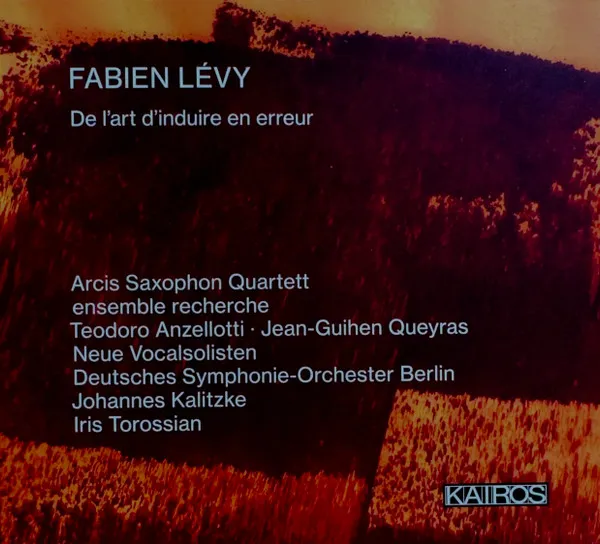 Fabien Lévy - De l'art d'induire erreur