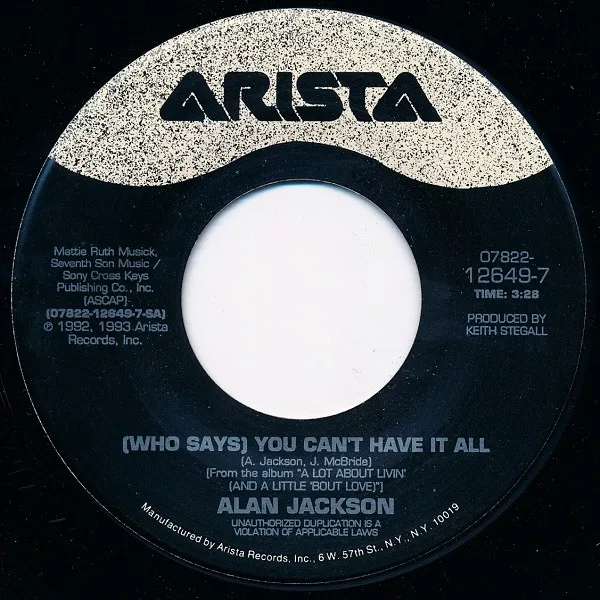 (Who Says) You Can't Have It All