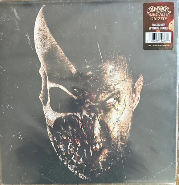 Grizzly (Black Cloudy w/ Yellow Splatter Vinyl)