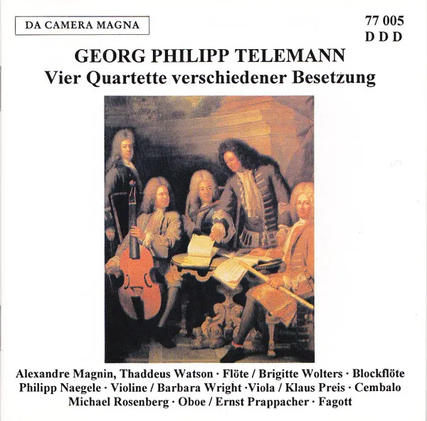 Vier Quartette Verschiedener Besetzung