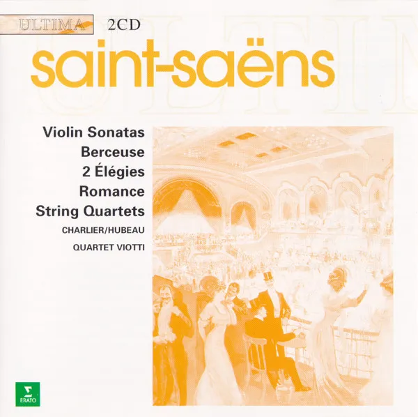 Violin Sonatas - Berceuse - 2 Élégies - Romance - String Quartets