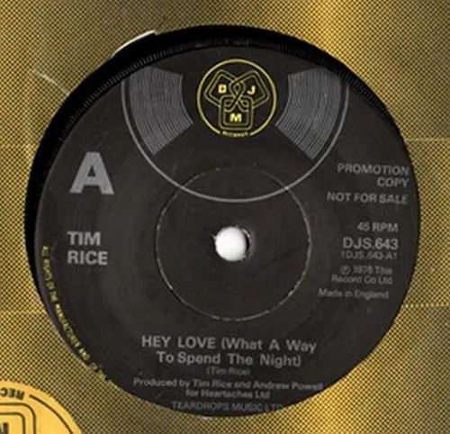 Hey Love (What A Way To Spend The Night)