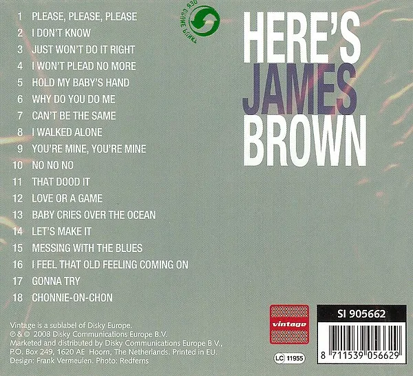 Here's James Brown
