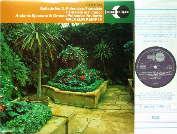 Ballade No. 3 Polonaise - Fantaisie / Fantaisie in F minor / Andante Spianato & Grande Polonaise Brillante