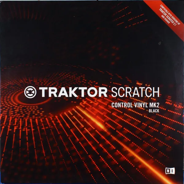 Traktor Scratch Control Vinyl MK2 Black