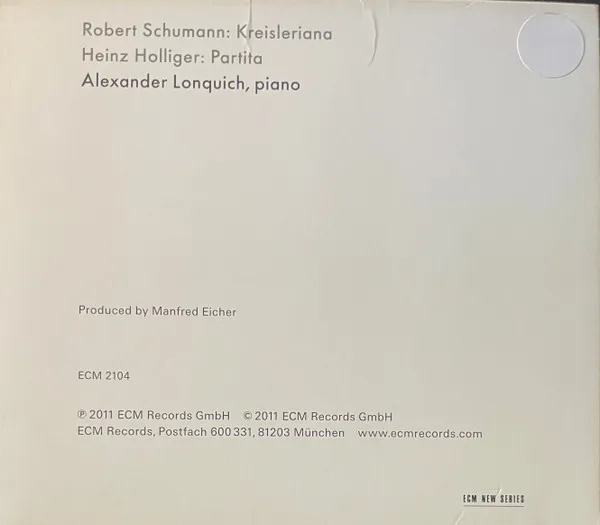 Kreisleriana / Partita