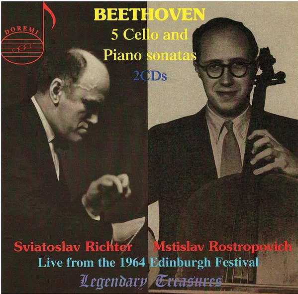 The Five Sonatas For Cello And Piano
