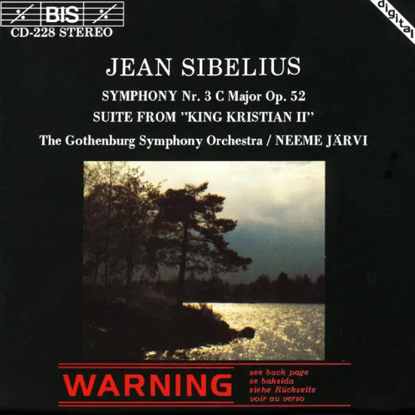 Symphony No.3 C Major Op. 52 / Suite From "King Christian II"
