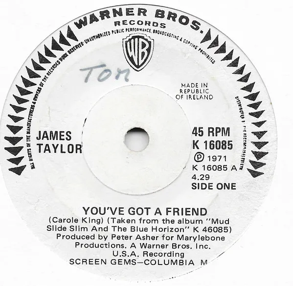 You've Got A Friend / You Can Close Your Eyes