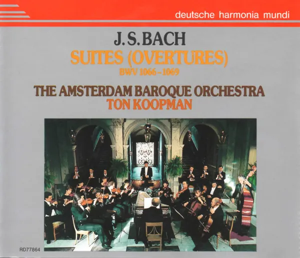 SUITES {OVERTURES} BWV 1066-1069 [KOOPMAN+AMSTERDA