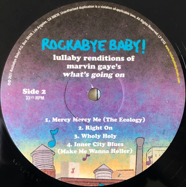 Rockabye Baby! Lullaby Rendition Of Marvin Gaye's What's Going On