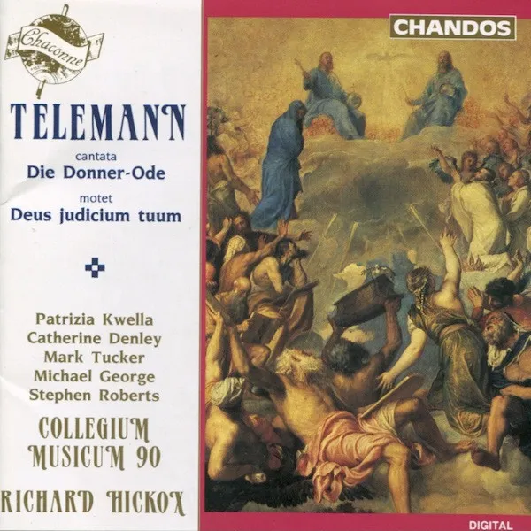 Cantata Die Donner-Ode / Motet Deus Judicium Tuum