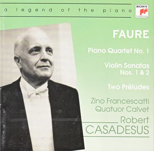 Piano Quartet No.1, Violin Sonatas, Two Préludes