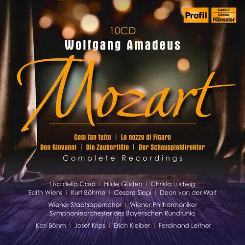5 Mozart-Opern (Historische Einspielungen aus Wien 1955)