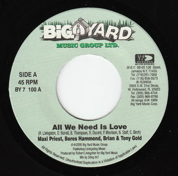 All We Need Is Love