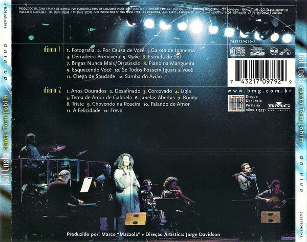 Gal Costa Canta Tom Jobim Ao Vivo
