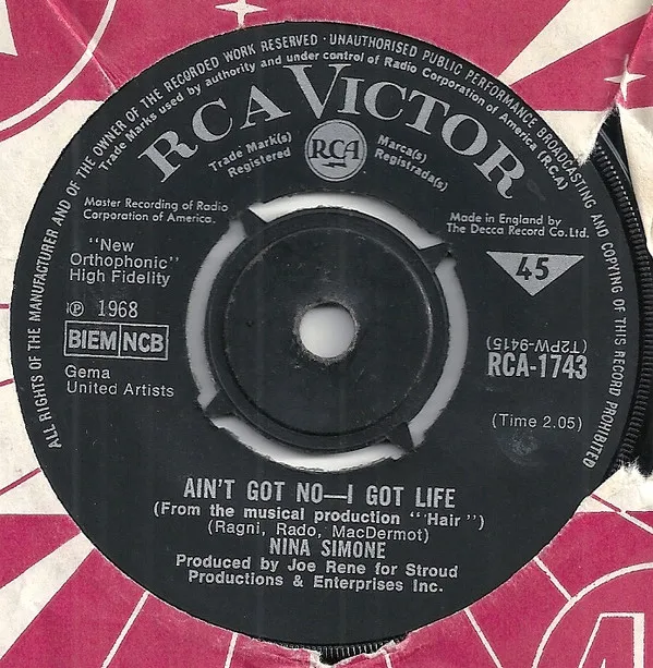 Ain't Got No - I Got Life