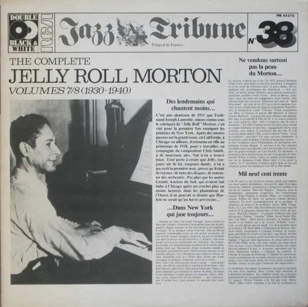 The Complete Jelly Roll Morton Volumes 7/8 (1930-1940)